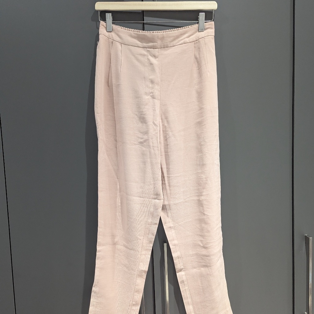 Zara pink carrot leg pants